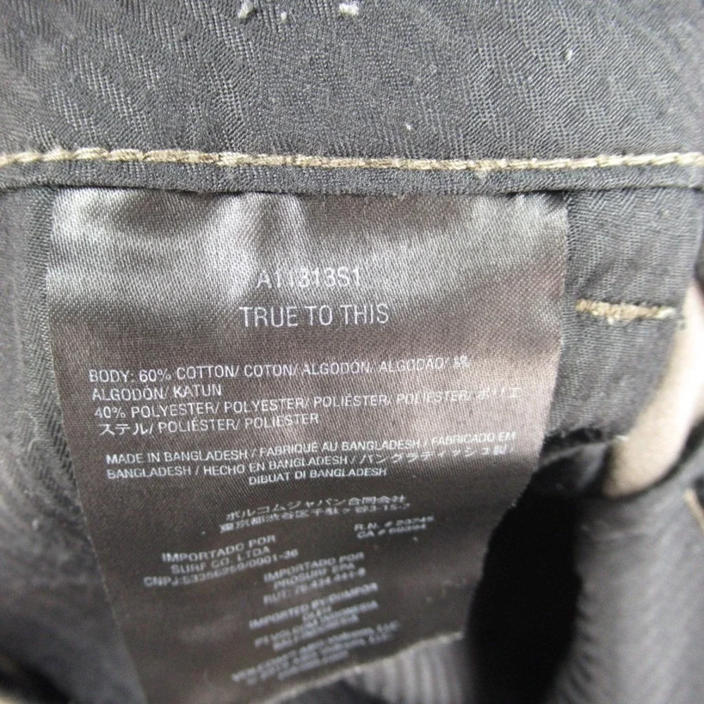 Volcom Mens A1131351 Frickin Modern Stretch Chino Pants Brown Size 32 - Picture 9 of 12